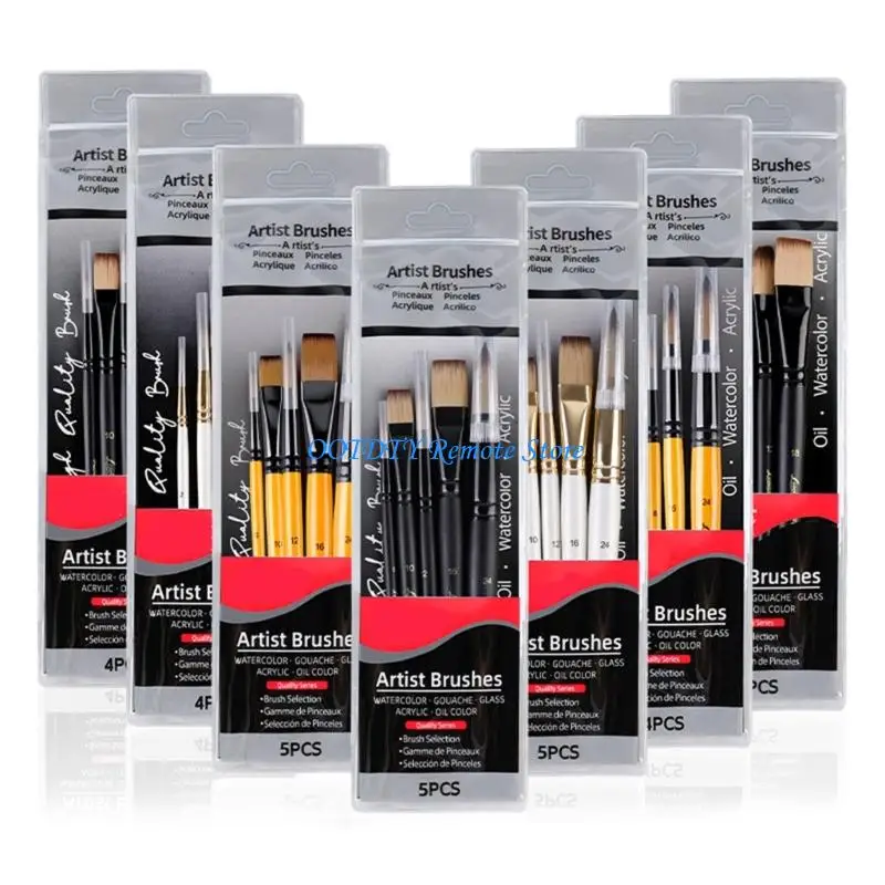 1 Set Pinsel Pinsel Set Nylon Haarpinsel Pinsel Aquarellmalerei Pinsel