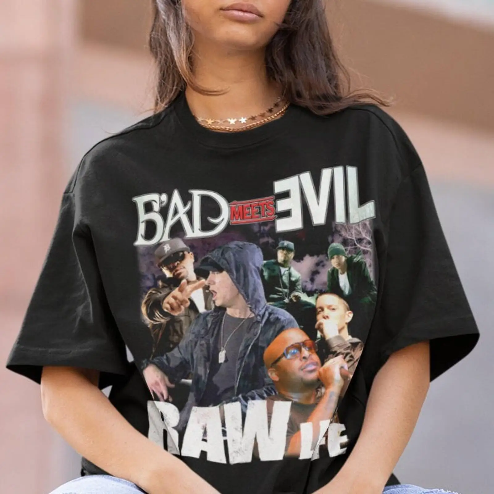 

Bad Meets Evil Hiphop TShirt Bad Meets Evil Sweatshirt Vintage Bad Meets Evil