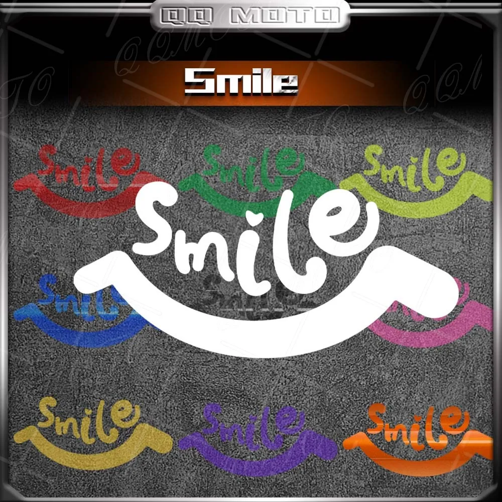 

Smile Creative Car Stickers Refit Electric Car Body Motorcycle Windshield Auto Headlight Stickers Waterproof Sun Protection