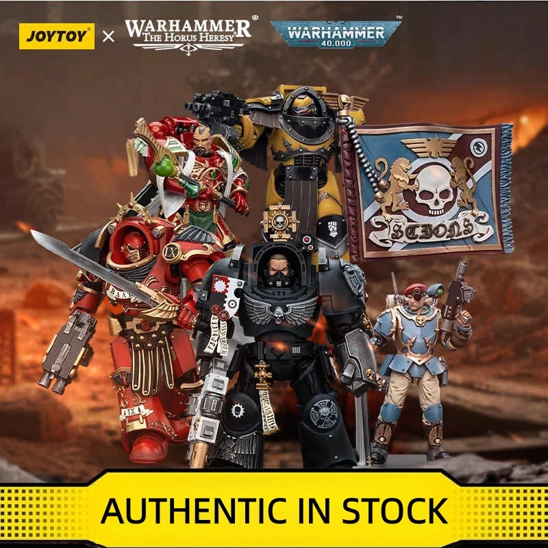 

[In Stock]Joytoy Warhammer 40k 1/18 Action Figure Iron Hands Captain In Terminator Armour Collection Anime Model Toy Gifts