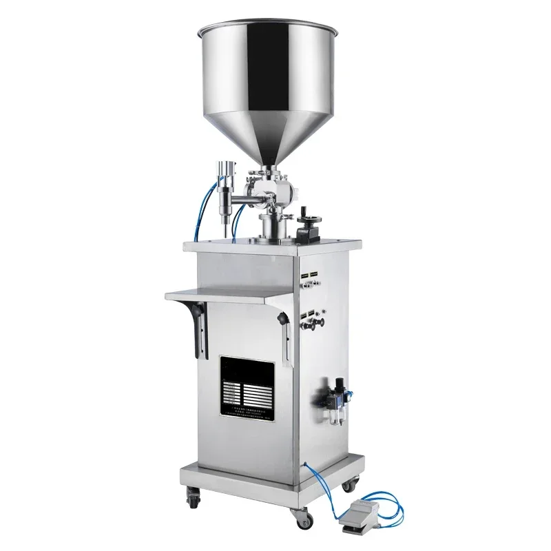 Semi-automatic liquid paste quantitative filling machine equipment, Hand Lotion Gel honey cosmetics canning machine