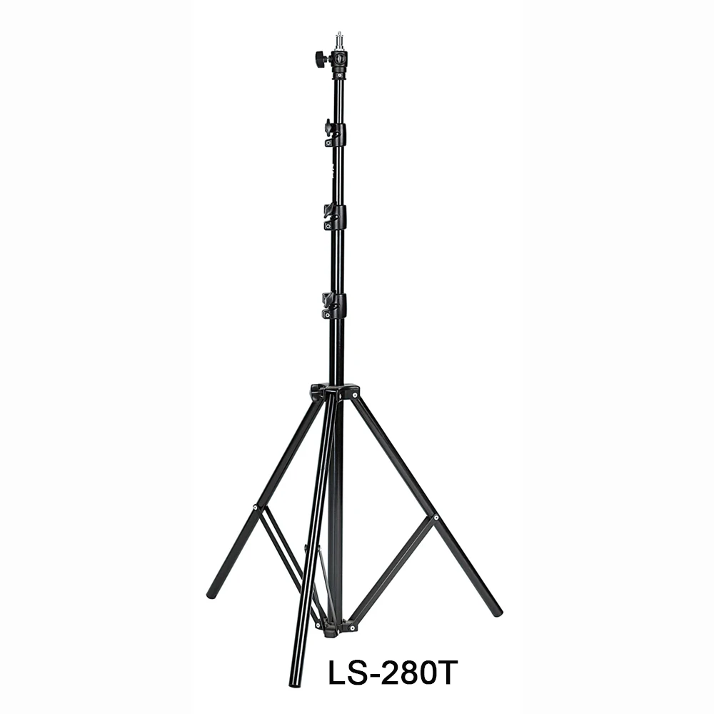 

LS-280T Photographic Equipment Light Stand Tripod Aluminum Stand with air Cushion