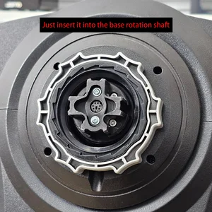 Bộ chuyển đổi phát hành nhanh vòng phát hành nhanh cho tay lái chạy tay lái sim t300rs/gt t500 tgt tsxw tmx set set bộ phận 8 Lighthouse Sales TM Racing chính - №7