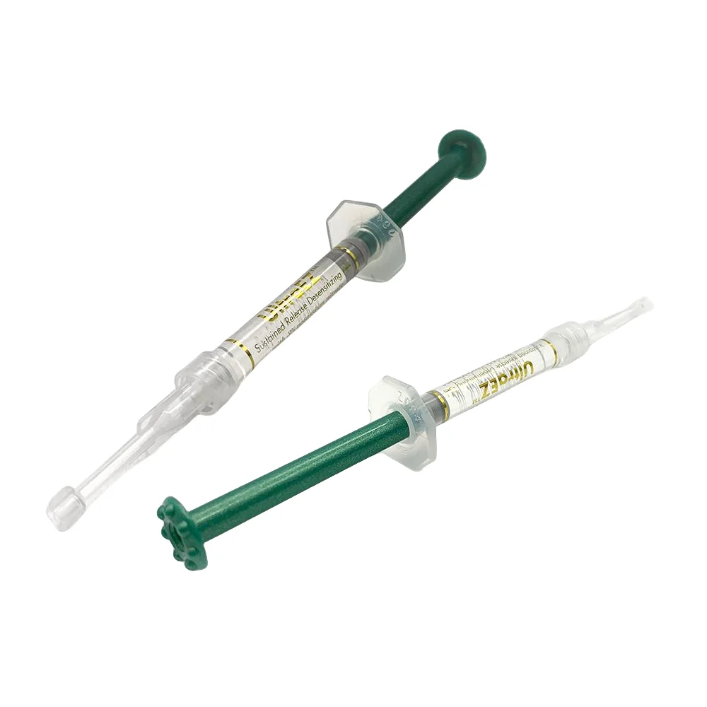 UltraEZ Desensitizing Gel Syringe Tooth Sensitivity Treats Prefilled Disposable Trays Ultradent Opalescence UltraEZ