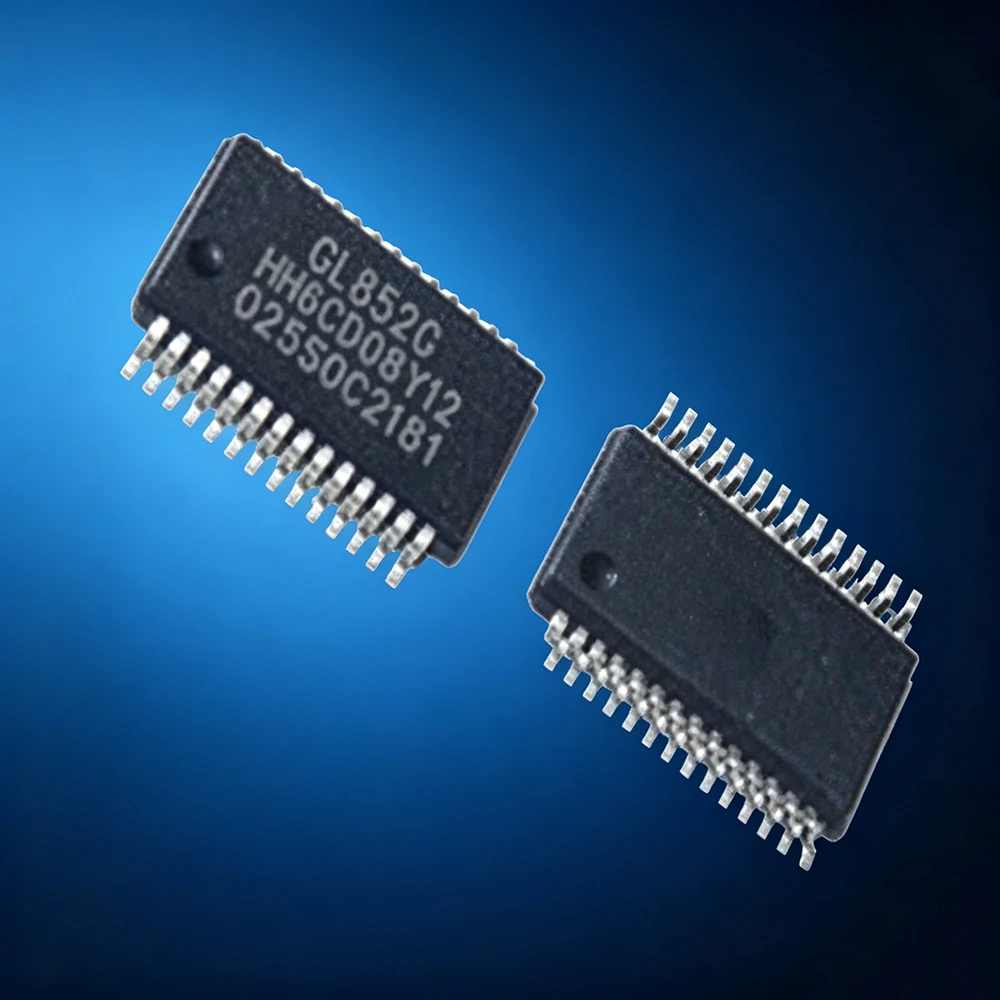 10pcs/lot GL852 GL852G SSOP-28 In Stock
