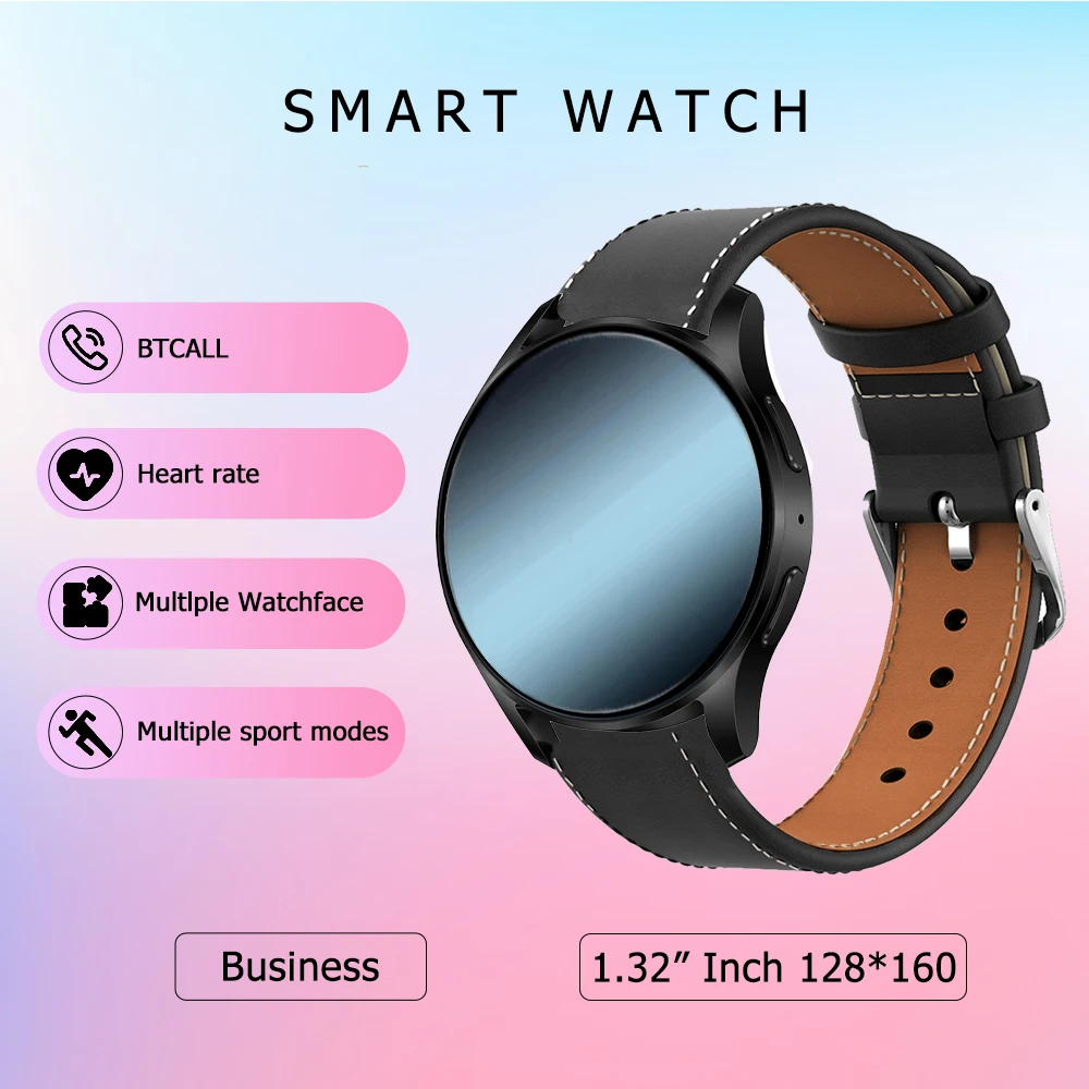 

Watches Vitality Smartwatch 1.32” Inch 128*160 Men Women Gift Bluetooth Call Multifunction Watch Fashion For Xiaomai Android Ios