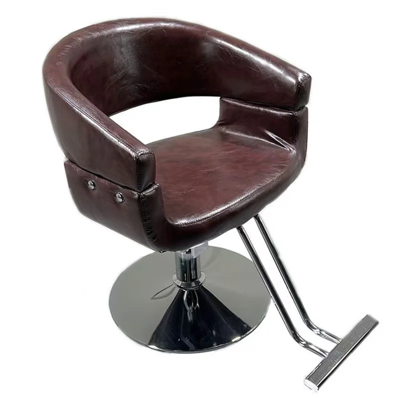Barber Chair With Adjustable Rotation For Barber Shop And Hair Salon Simple And Stylish Barber Chair