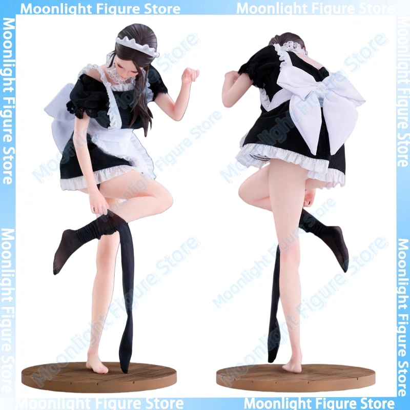 

In Stock She Is Real Maid Super Realistic 1/6 Sexy Beautiful Girl Anime Action Figure Toy Gift Model Collection