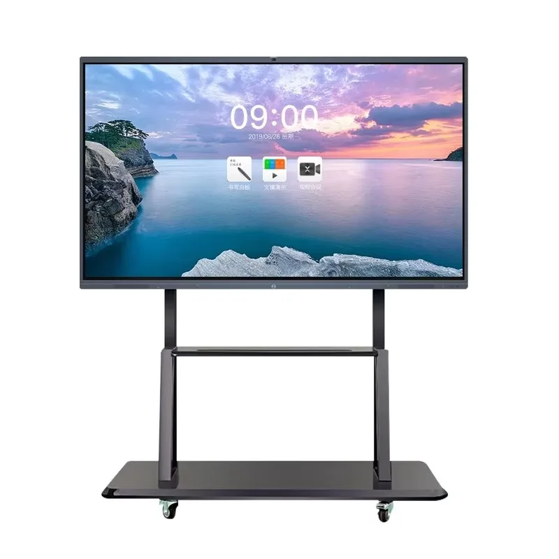 65 75 86 98 inch educational finger infrared touch screen electronic digital smart board portable interactive whiteboard