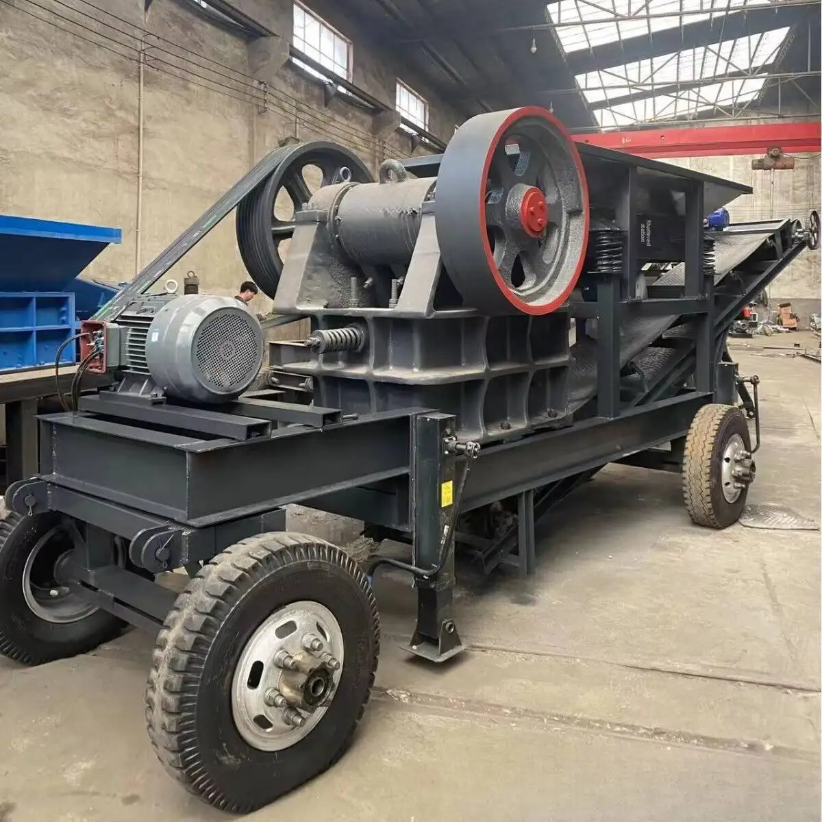 

Jaw For River Pebbles Crusher Small Mobile Limestone Granite