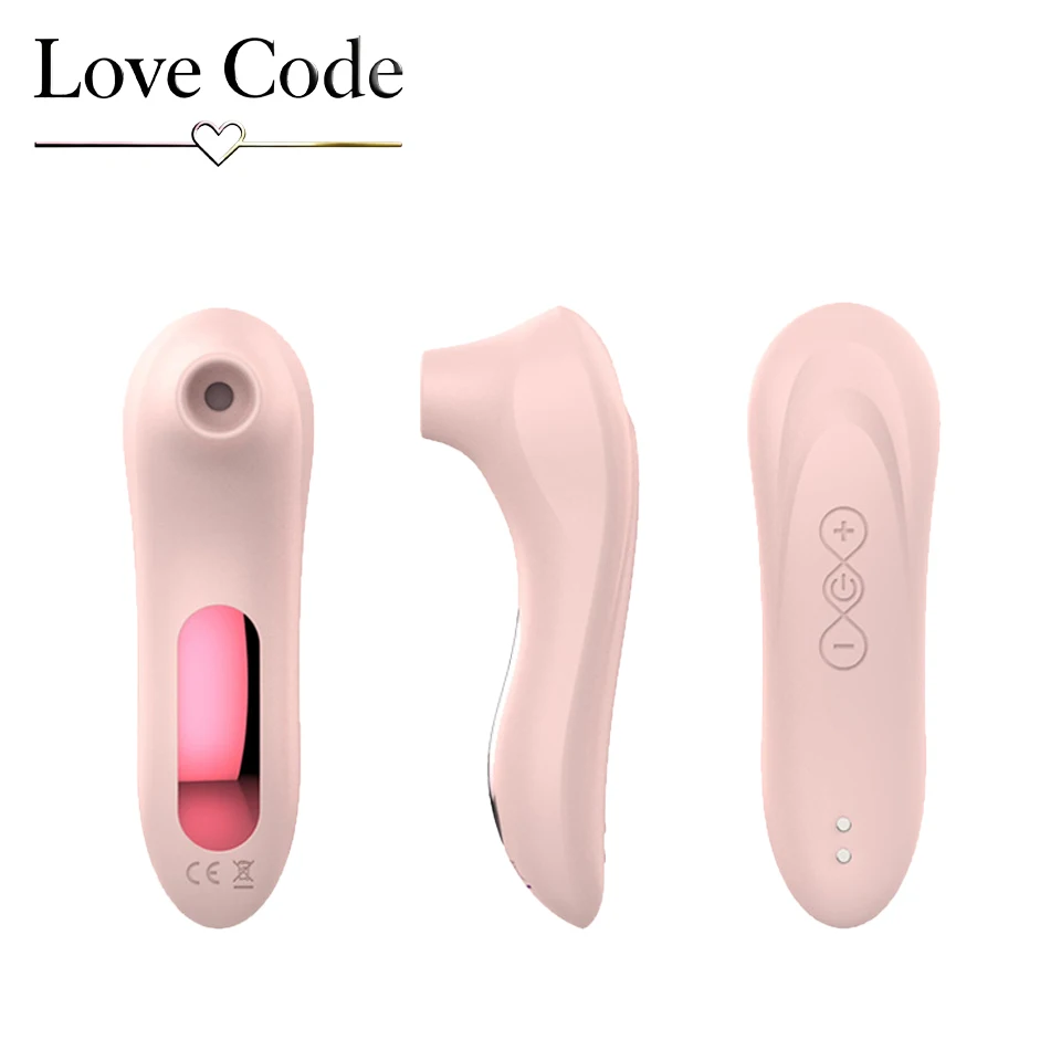Powerful Sucker Clitoris Sucking Vibrator Female Clit Nipple Oral Vacuum Stimulator Massager Sex Toys Adults Goods for Women view 2