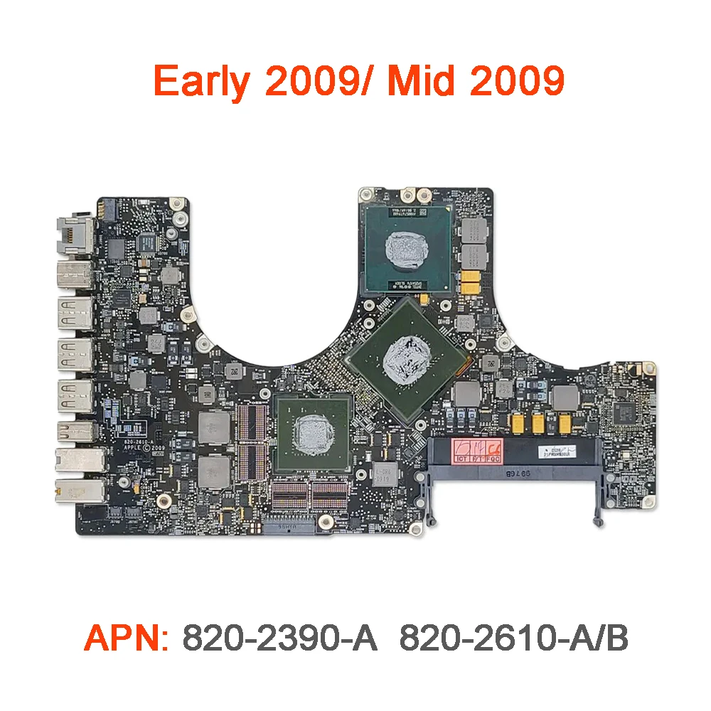 Imagem -02 - Motherboard Testado Original para Macbook Pro Logic Board A1297 8202610-a 820-2849-a 820-2914-b 17 em 2009 2010 2011