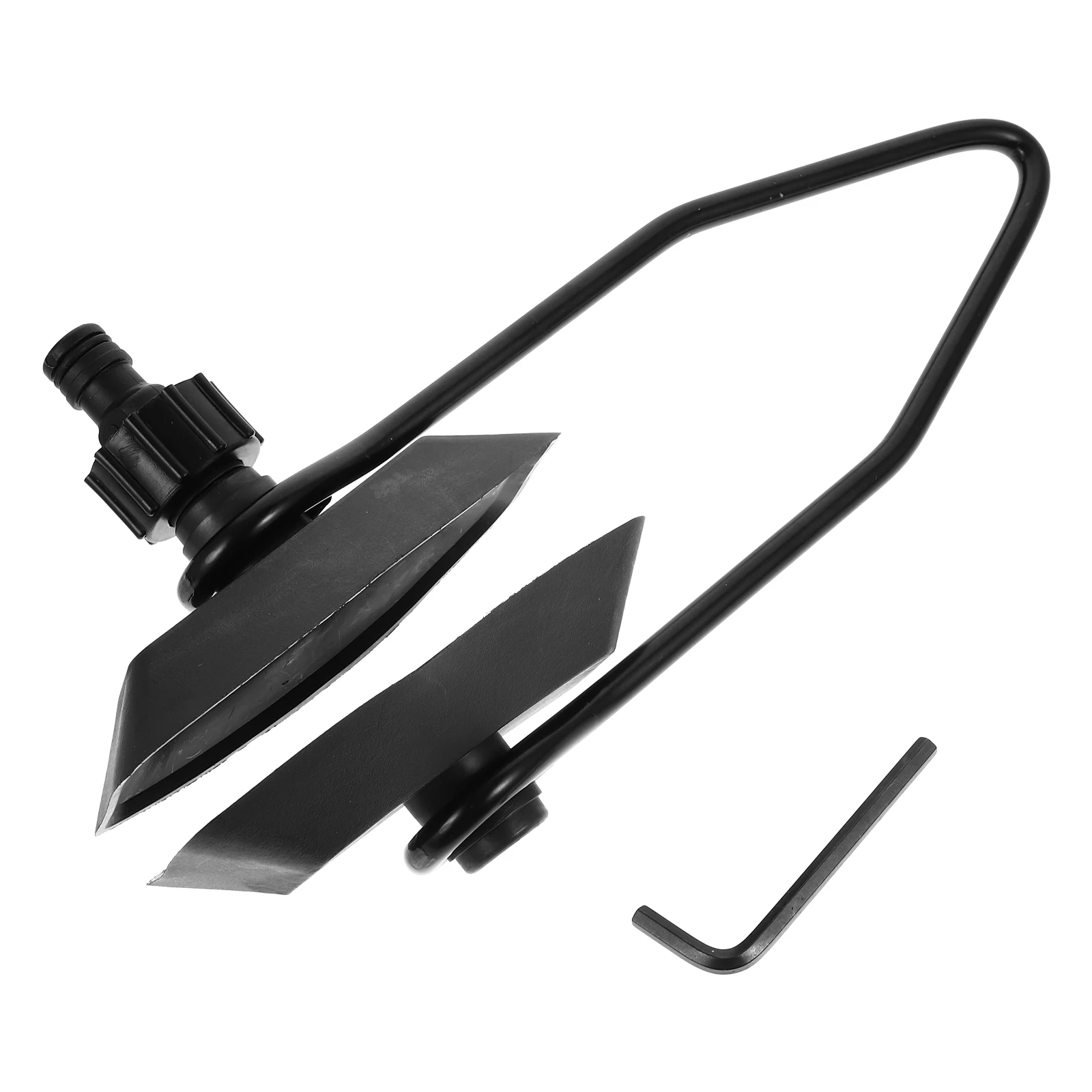 

1pc Professional Outboard Rectangular Head Motor Flusher For Marine Ship Black Universal Cleaning Tool Boat Engine Washer Salt