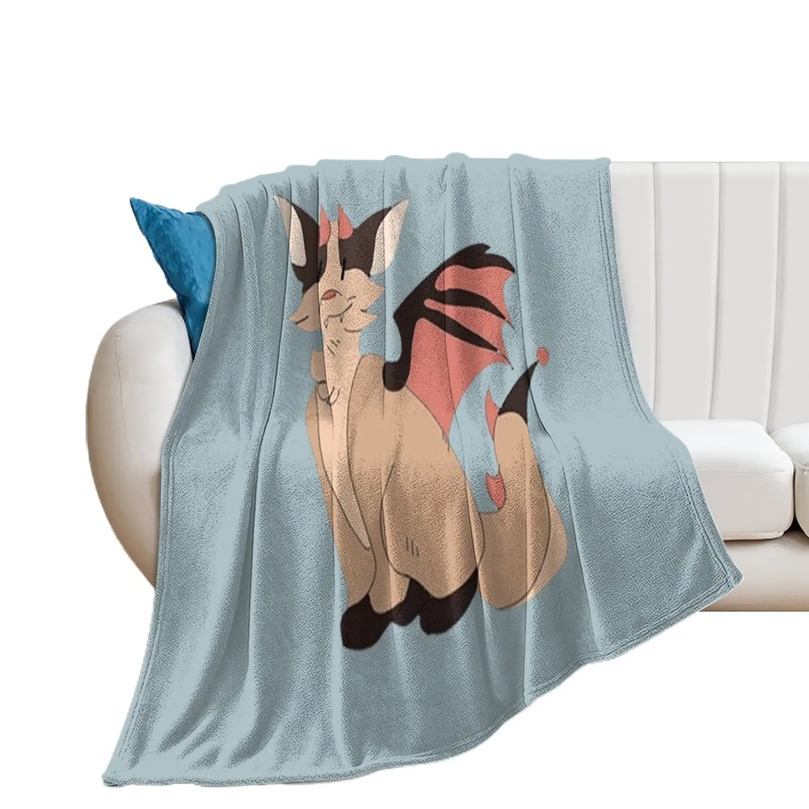 adopt me bat dragon 1 Throw Blanket Hair Summer Luxury Brand For Decorative Sofa Blankets