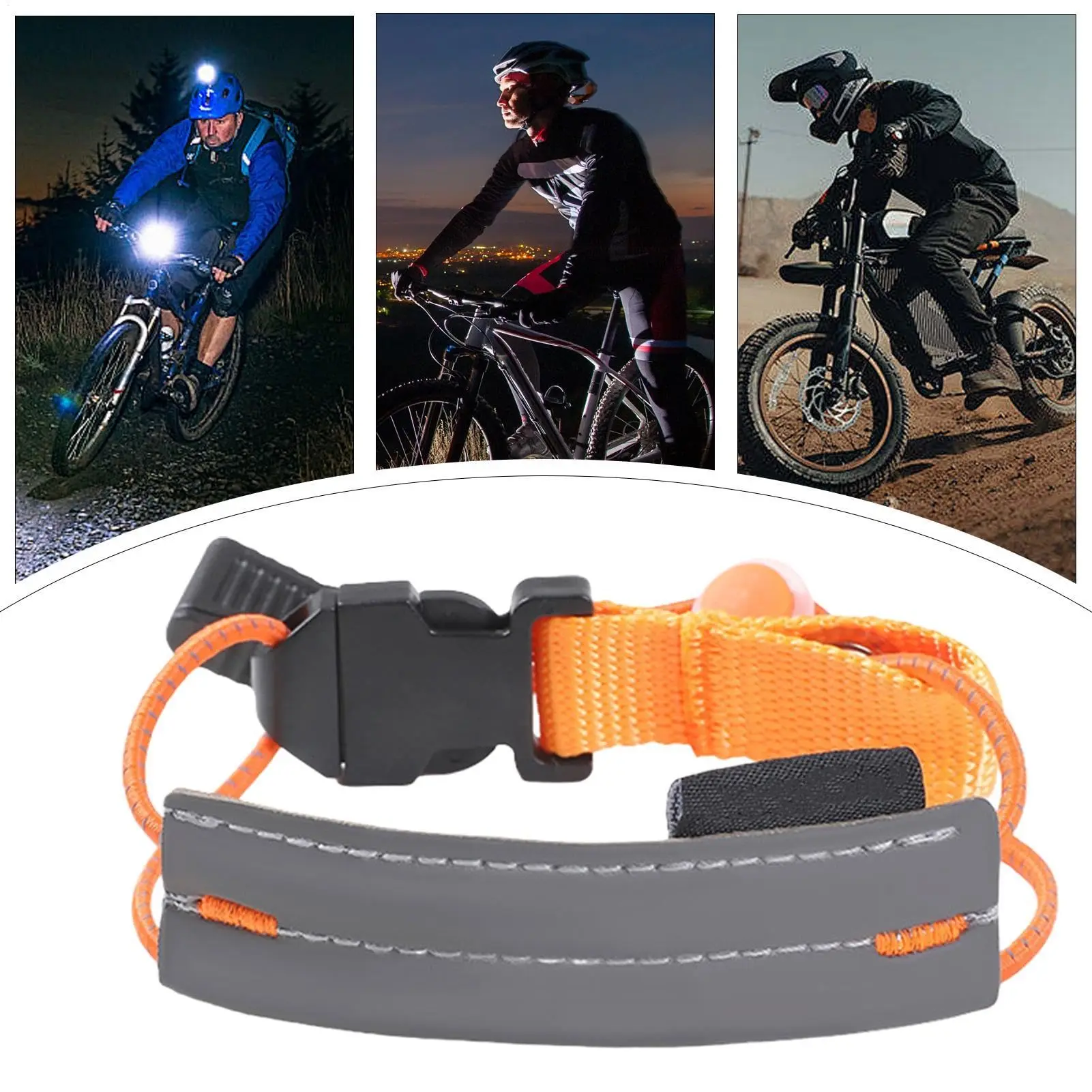 Generisch Reflective Ankle Bands for Cycling, Reflective Bands for Night Walking, Safety Night for Men, Women, Adults, Runners