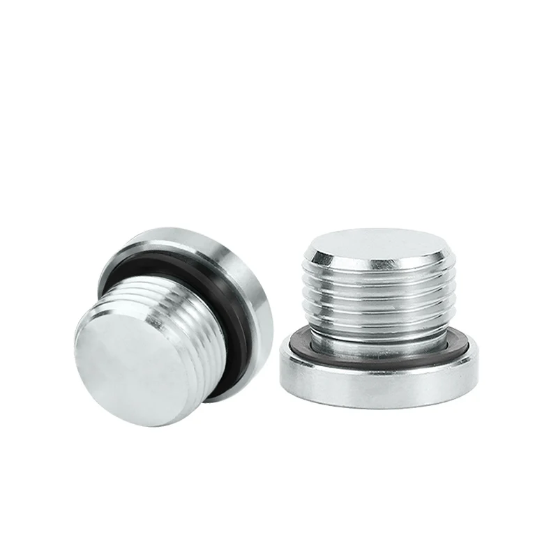 M5 M6 M8 M10 M12 M14 M16 M18 M20 1/8 "1/4" 3/8 "1/2" 3/4 "1" BSP متري ذكر عرافة المقبس رئيس ED نهاية غطاء حلقة لإحكام الإغلاق شفة التوصيل