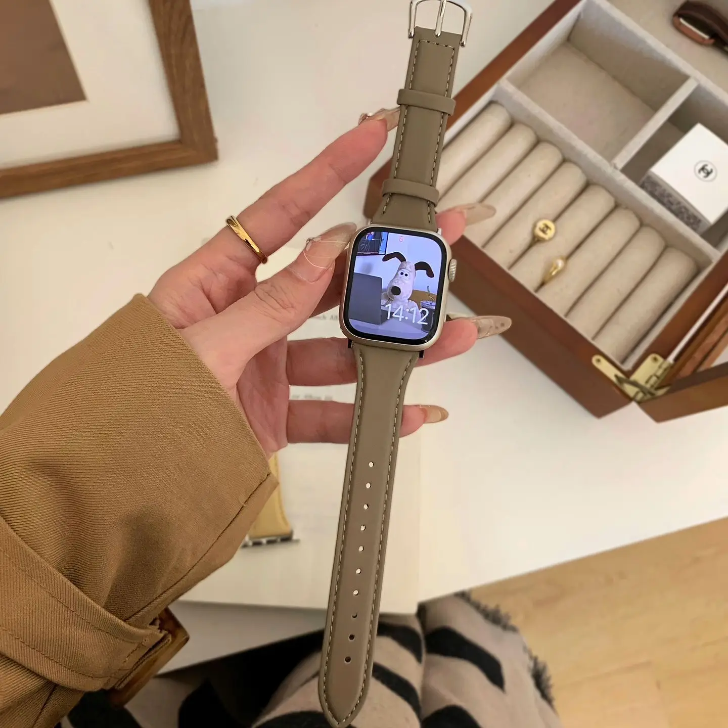 

Leather strap for Apple watch band 44mm 40mm 45mm 41mm 38mm 42mm Single tour watchband bracelet iWatch series 8 Ultra se 7 5 3 6