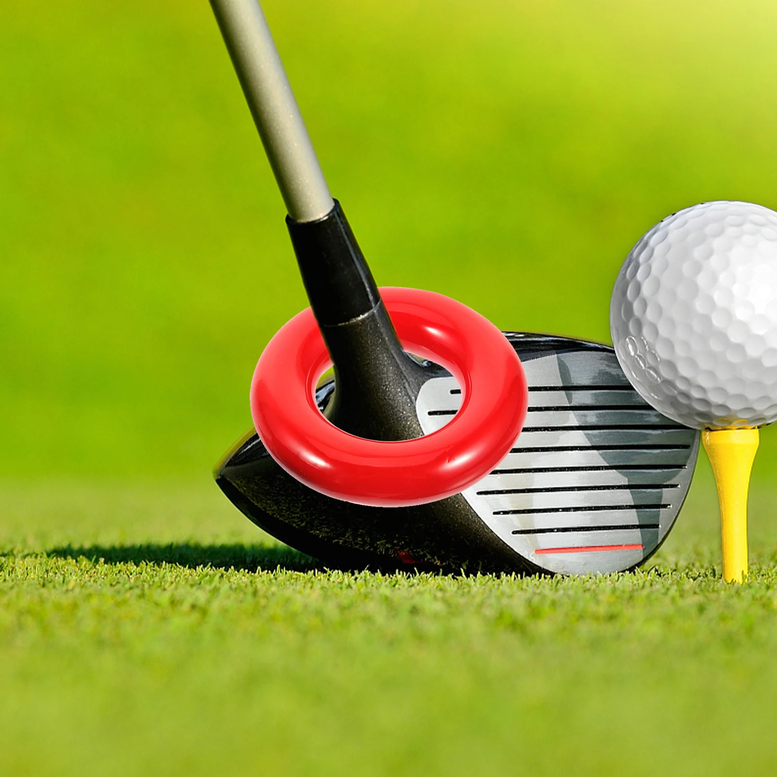 

4Pcs Iron Golfing Training Rings Weighted Swing Practice Aid Golf Club Muscle Building Trainer Golfing Weighted Ring