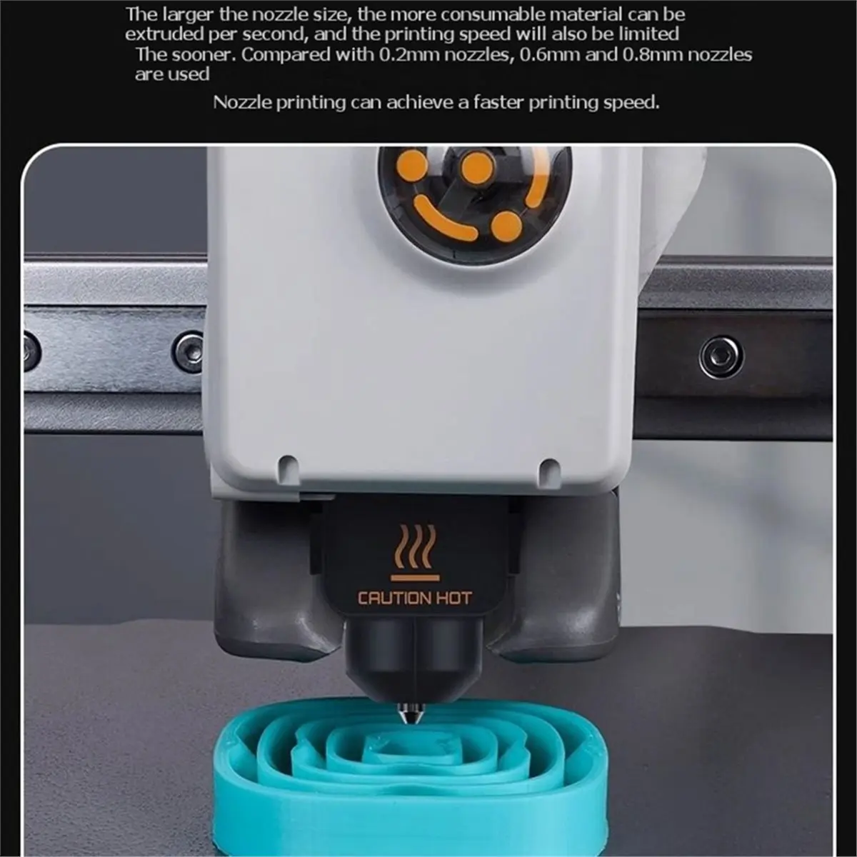 Hardened Steel Nozzle for Lab A1/A1 Mini Hotend Hot End Print Head Detachable Fast Speed A1 Hot End A