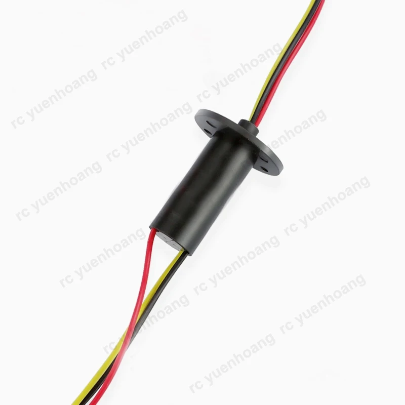 1PCS Dia 15.5mm 3CH 10A Conducting Slip Ring Electric Brush Collector Ring 360 degree Rotation Generator Capsule Rotary Joint