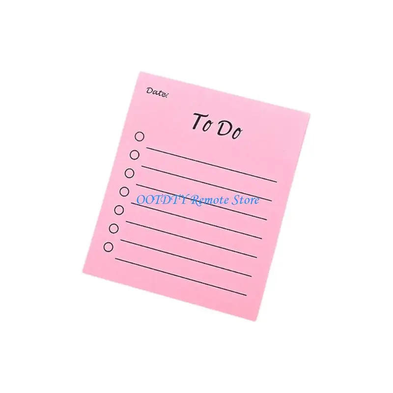 Lined Stickier Note Pad Writing Pad Lovely Pad To-Do List Paper Pads