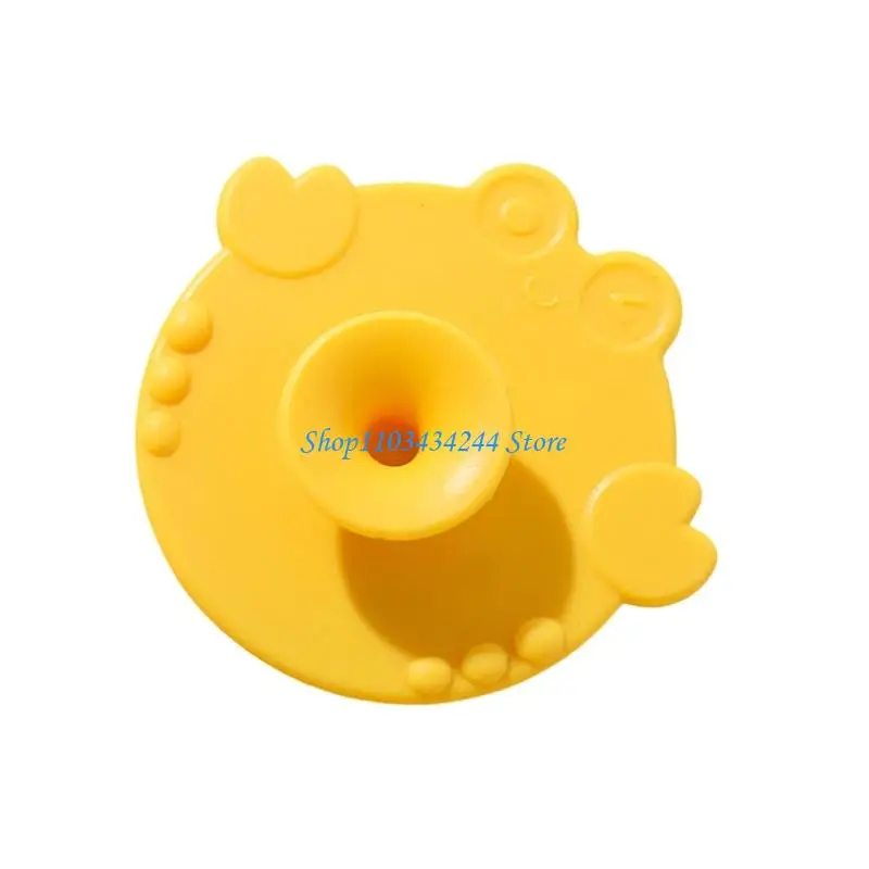 الغذاء الصف سيليكون حمام الطفل فرشاة الكرتون تصميم متعدد الوظائف التطهير أداة لطيف تدليك الجلد الرعاية الأساسية #3