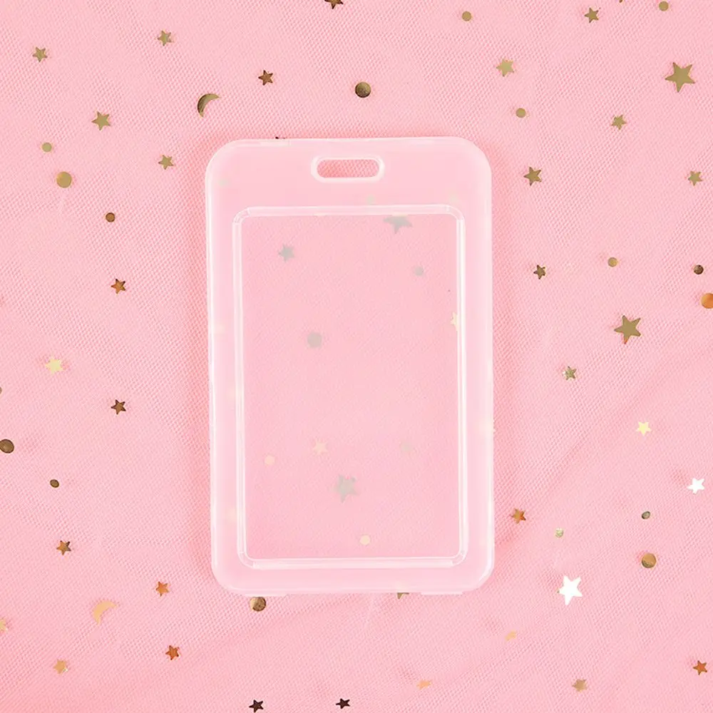 Id Holder Transparent Bus Card Holder Credit Card Holder Compact Card Protector For Men Office Travel