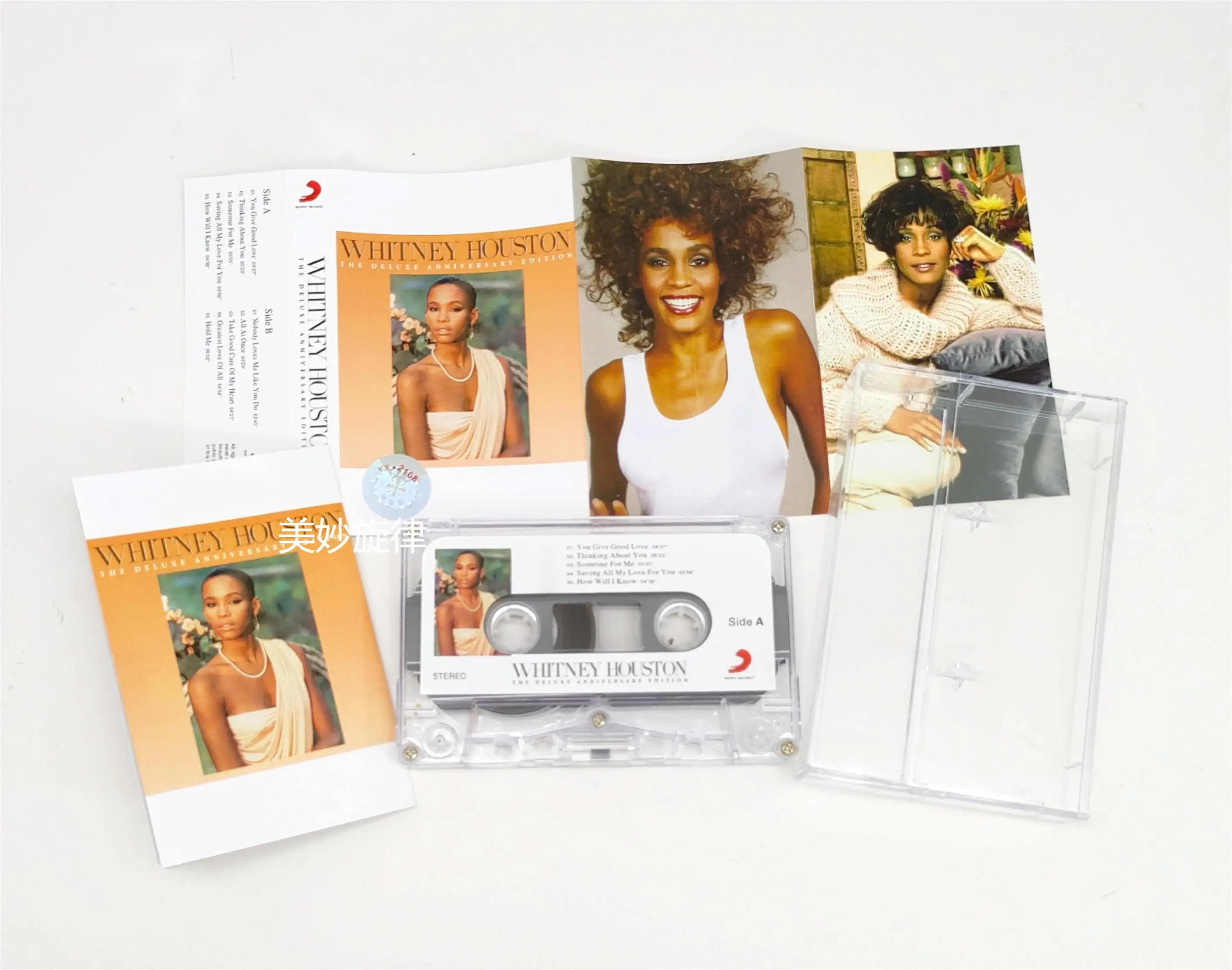 

Retro Whitney Houston Music Tape Greatest Hits Album Hold Me Cassettes Cosplay Walkman Car Recorder Soundtracks Box Collection