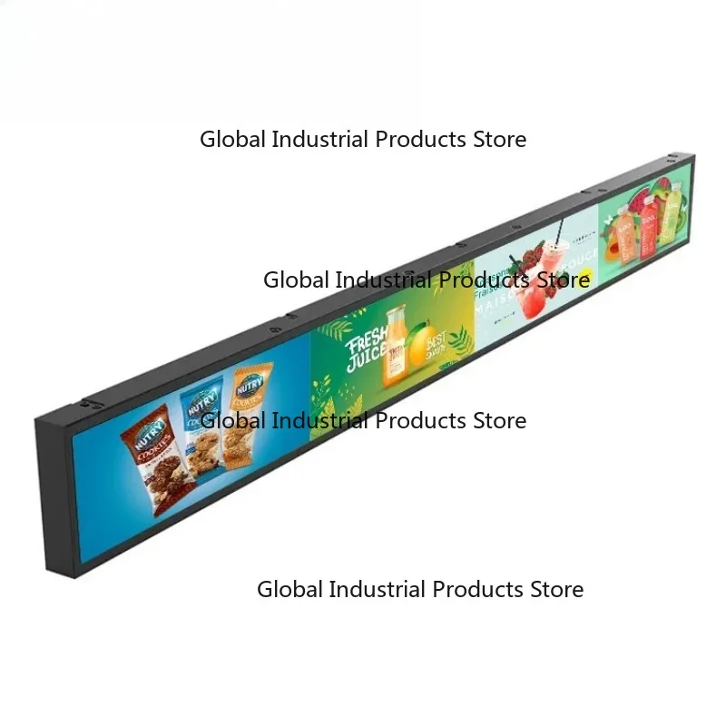 

Wall Mounted Shelf Edge Stretched Bar Hd 58 86 88Inch Stretched Bar Touch Screen Lcd Display