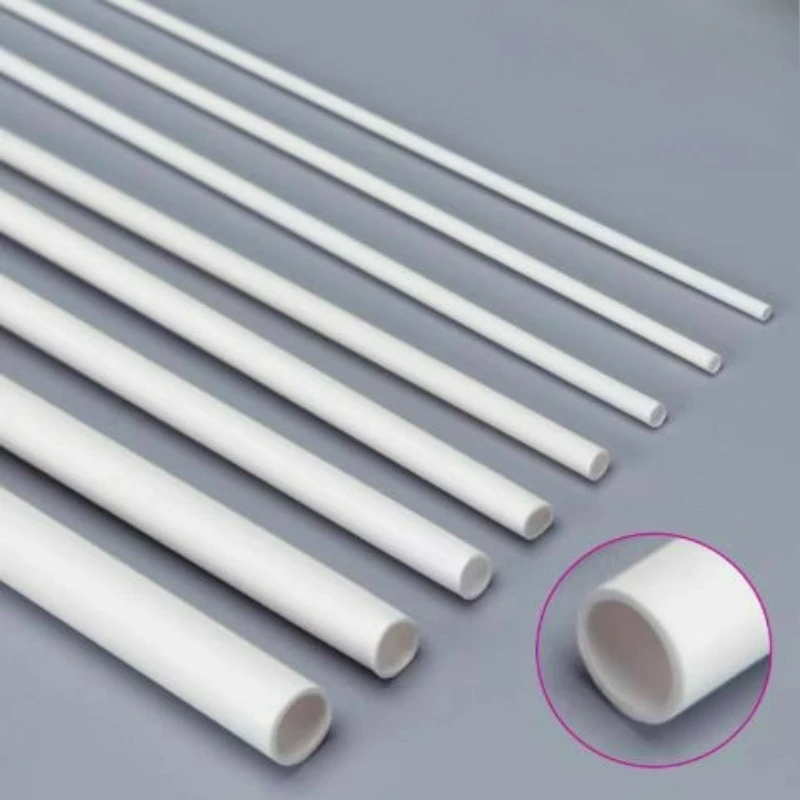 2/4/6pcs Length 500mm Outer Diameter 5~26mm White PVC Pipe Fish Tank Aquarium Tube Garden Irrigation Watering Fittings DIY