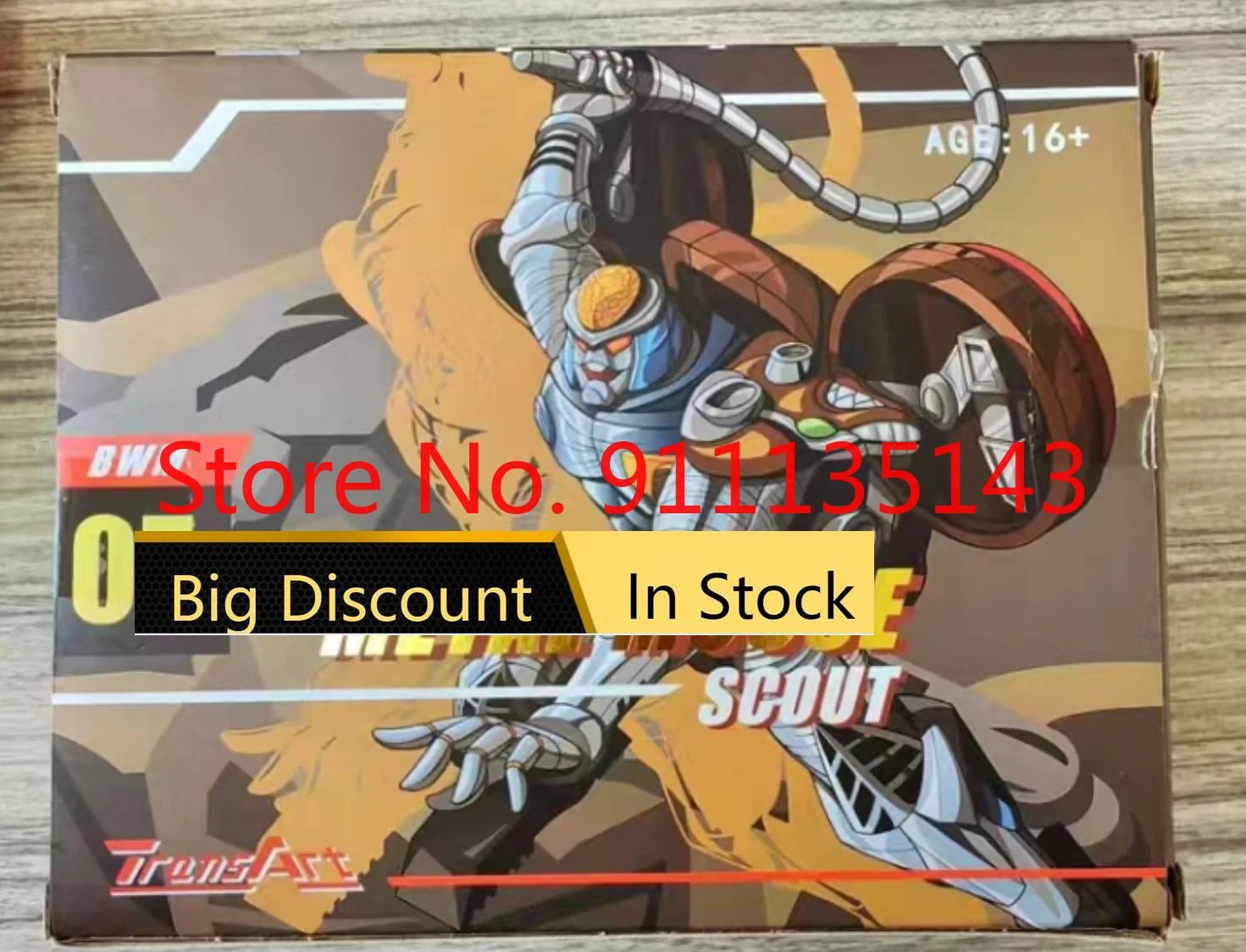 

Ta Bwm-07 Beast Wars Beast Warrior Super Warrior Metal Mouse In Stock