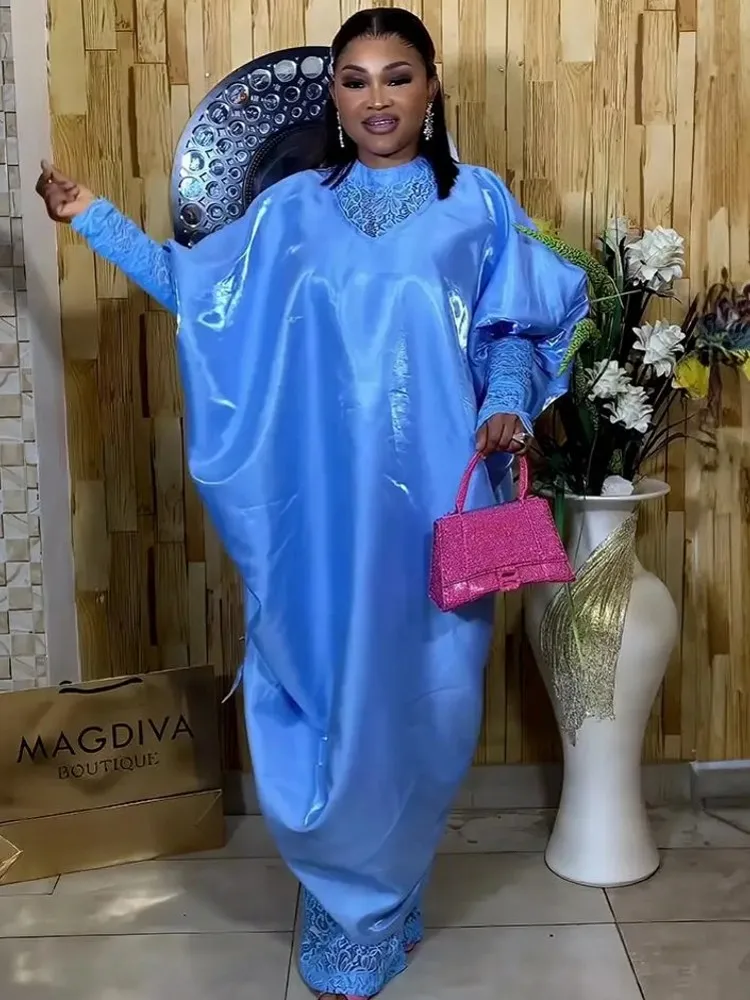 Evening Dress Women Dashiki Muslim Fashion Abaya African Clothes Robe Marocaine Luxury Dubai Kaftan Dress Vetement Plus Size