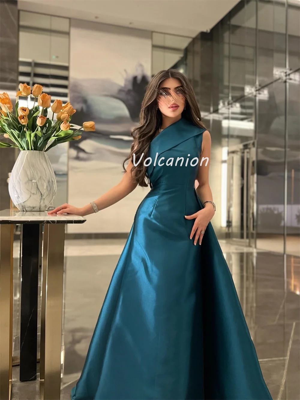 Personalizado estilo moderno requintado charmeuse drapeado ruched vestido de baile de um ombro vestidos longos sob medida vestidos de ocasião combinando