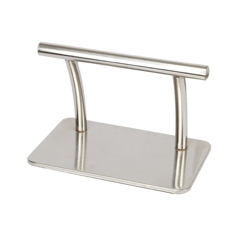 Barber chair footrest accessories stainless steel footrest floor movable hairdressing chair footrest hair salon accessories tool