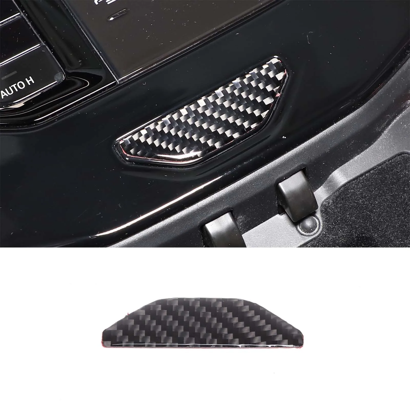 

For BMW 5 Series G60 2024+ soft carbon fiber car styling car central control storage box switch sticker car interior accessories