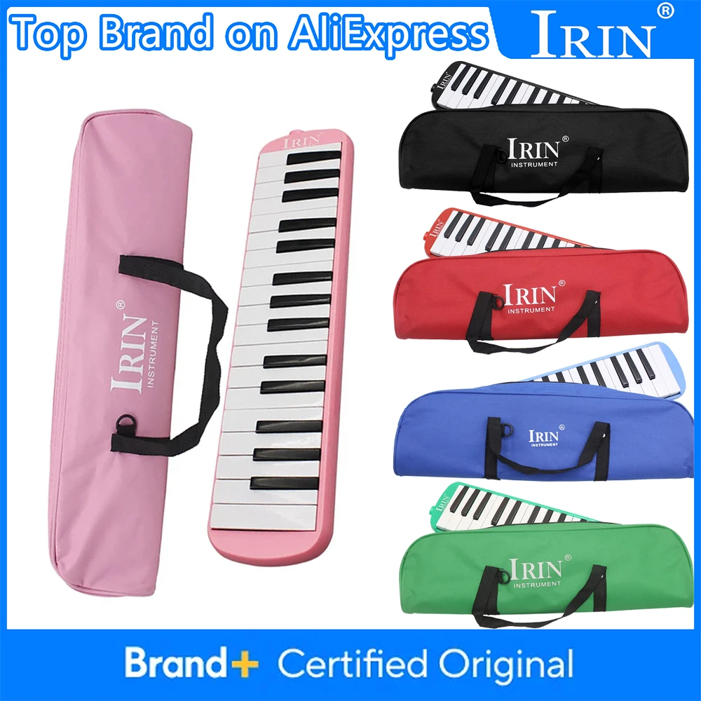 

IRIN Portable 32 Keys Piano Melodica Set with Carrying Bag Professional Durable Melodic Playing Keyboard Instruments