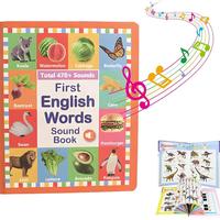 English Audio Reading Book Natural Enlightenment English Early Education Audio Books Suit For All Ages Kids English Words Book