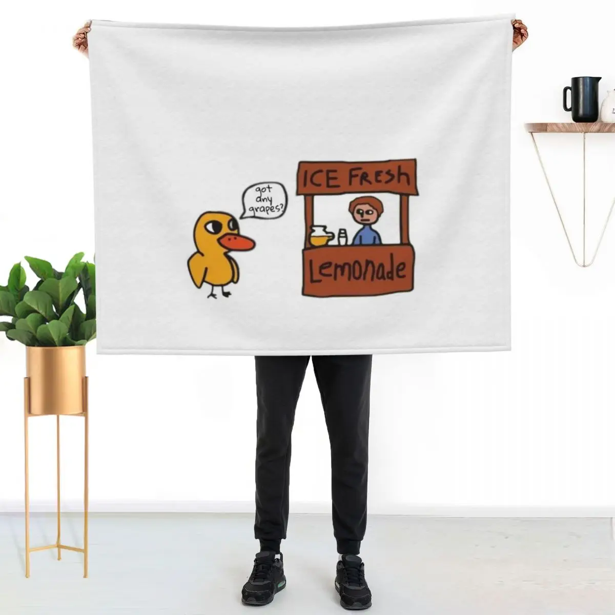 

Got any grapes lemonade stand kids t-shirts. Throw Blanket Wrinkle Resistant Lightweight Blanket