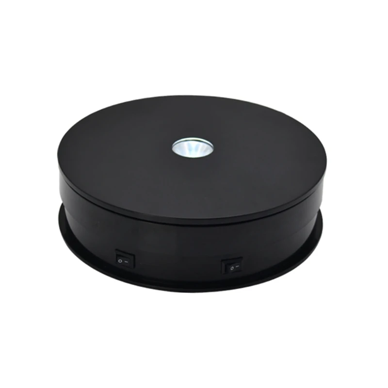 

M17D Display Stand with LED Light Rotating Turntable 360-degree Photography Turntable Automatic Remote Control