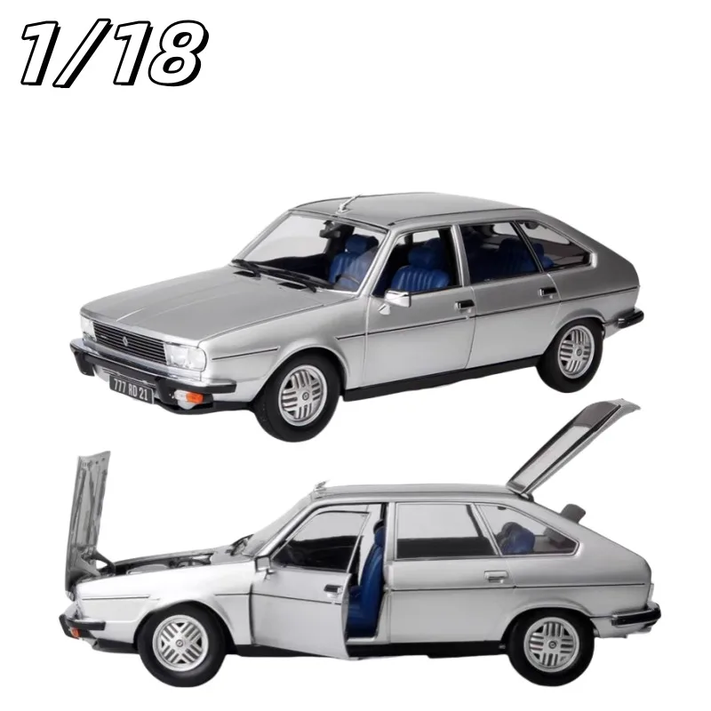 

1/18 Renault Alpine 30 TX 1979 alloy simulation model, children's collection of decorative toys, holiday gifts for friends.