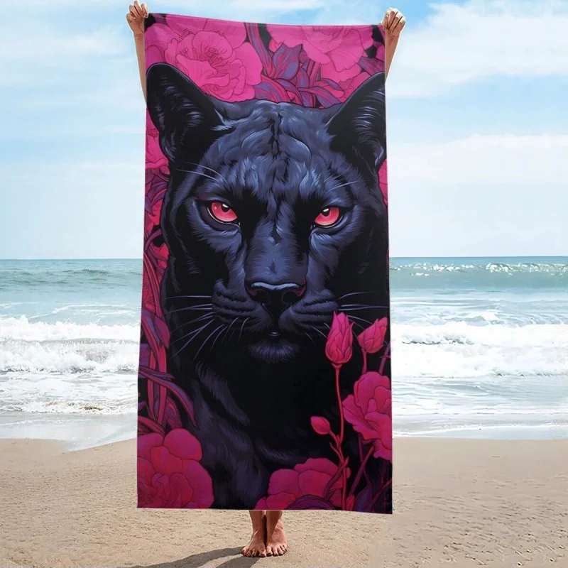 Newest Australian Wild Animal Landscape Print Beach Towel Microfiber Large Beach Towel For Beach Camping
