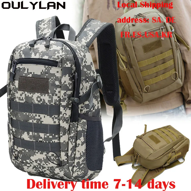 Oulylan Tactical  Waterproof Travel Outdoor Backpack Sport Camping Rucksack Trekking Fishing Hunting Bags Backpack