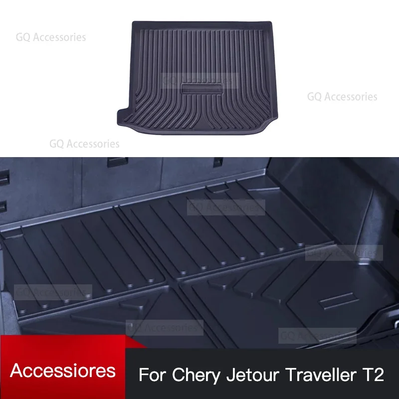 

Car Trunk Mat TPE Anti-dirty Mat Rear Trunk Mat Fit for cherry Jetour Traveller T2 2023 2024 Jetour T2