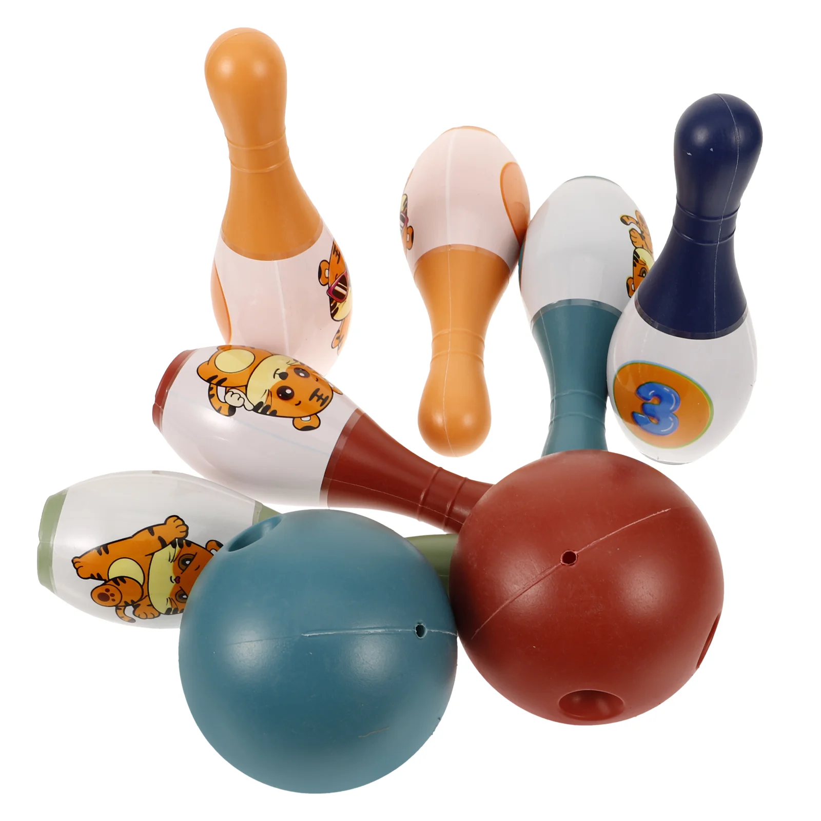 Indoor Bowling Children Sports Game Toys Balls Interesting Outdoor Games for Kids outside