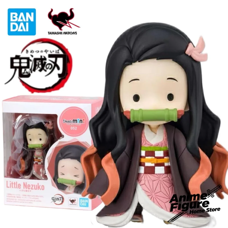 

100%Original in Stock Bandai Demon Slayer Kamado Nezuko Mini Anime Character Model Toys Desktop Ornaments Collection Gifts