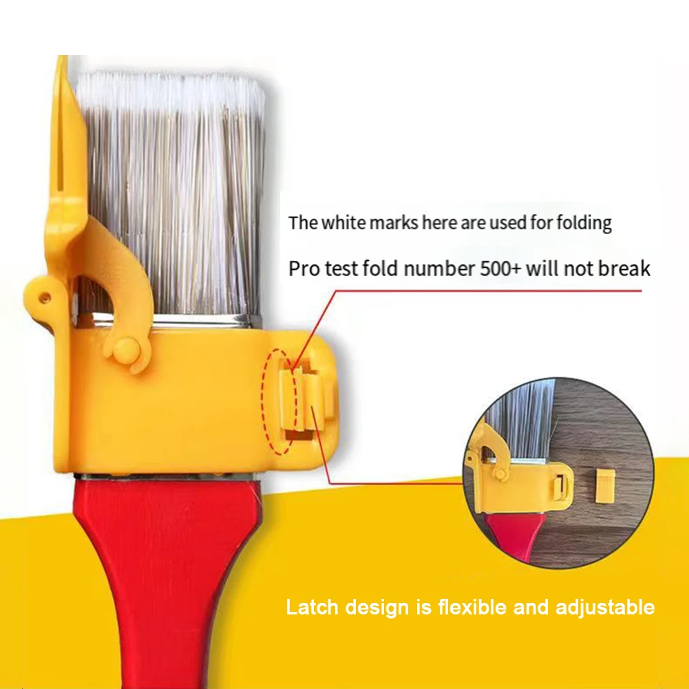 1 pz vernice Edger pennello Clean Cut Profesional Edger pennello Edger strumento pennello multifunzione strumento di decorazione Hardware per la casa