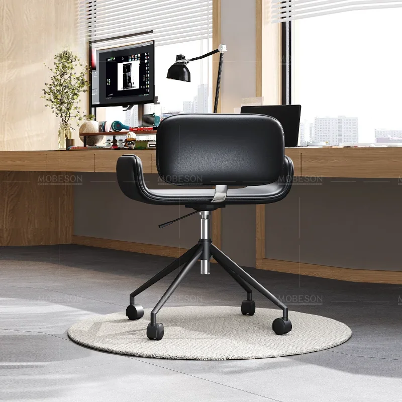 Italian minimalist computer chair household study lift rotating desk chair