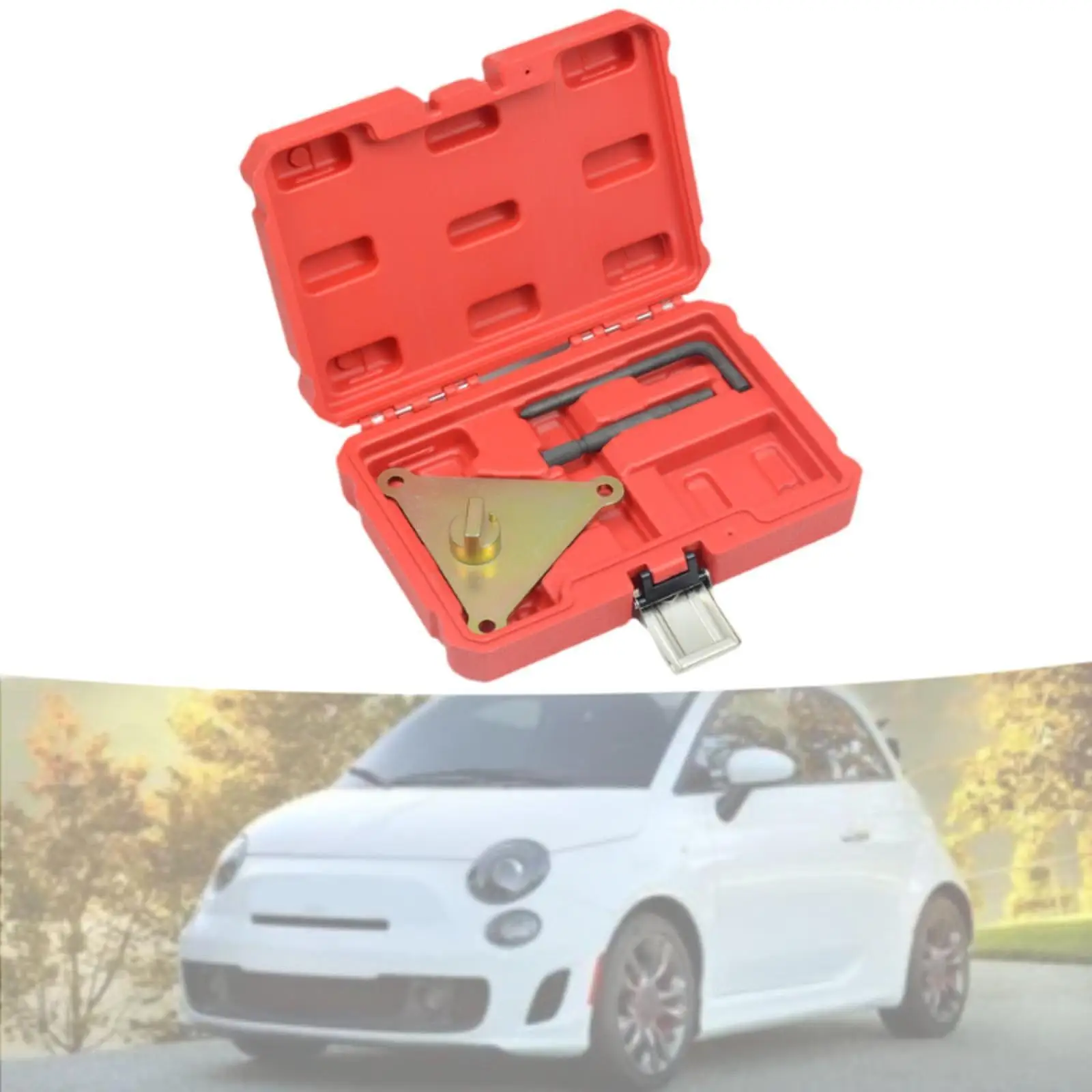 

Engine Timing Tool Set, Accessories, with Storage Box, Portable Professional Repair Tool Engine Camshaft Timing Tool Set