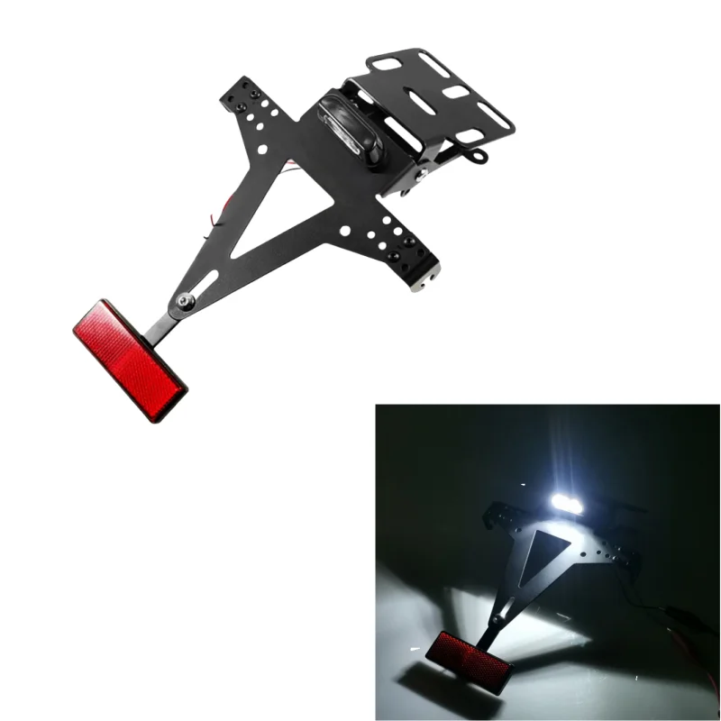 

1 шт. регулируемый кронштейн рамки номерного знака мотоцикла для Yamaha Honda Kawasaki
