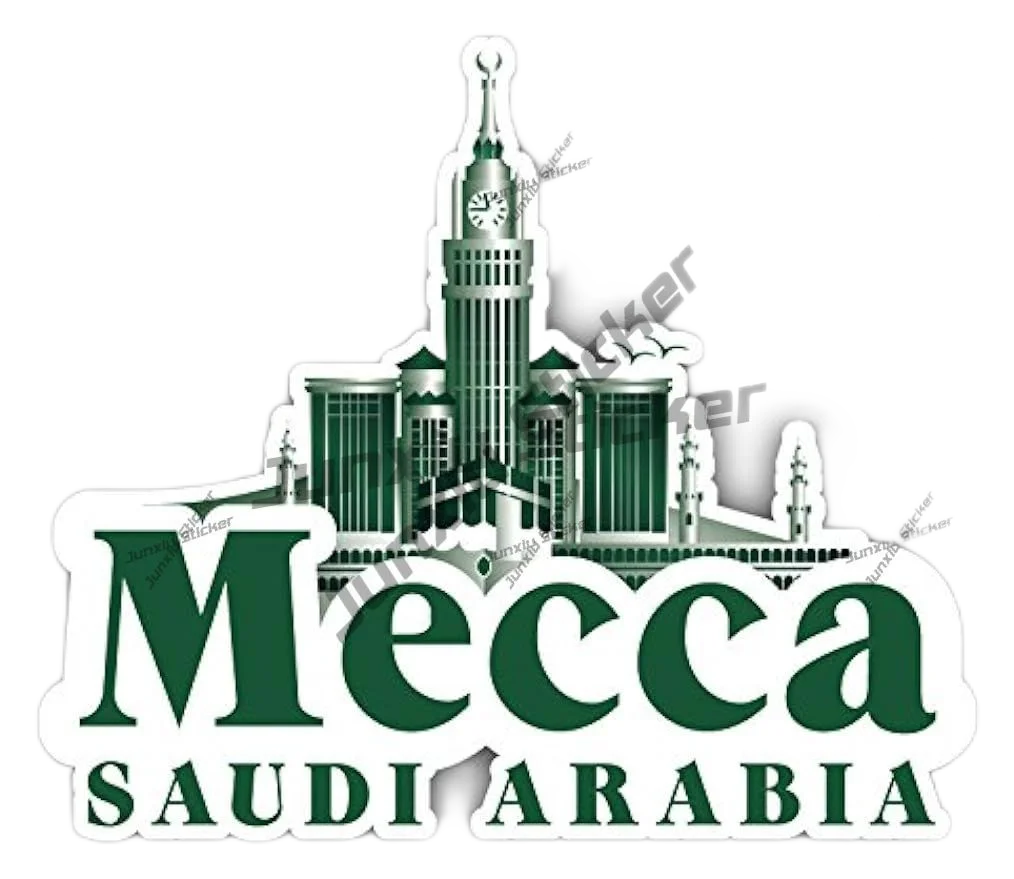 Mecca Saudi Arabia Travel Car Decal Car Cover Waterproof Outdoor for Suv Window Screen Camping Sticker Waterproof accessories